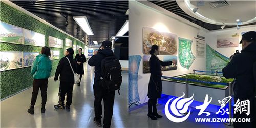 煙臺(tái)開發(fā)區(qū)城市展示中心為散客提供義務(wù)講解服務(wù)